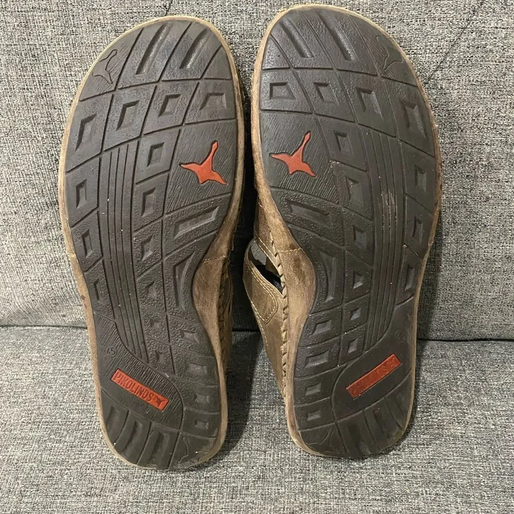 Pikolinos Tarifa Leather Sandals Men Size EU 45